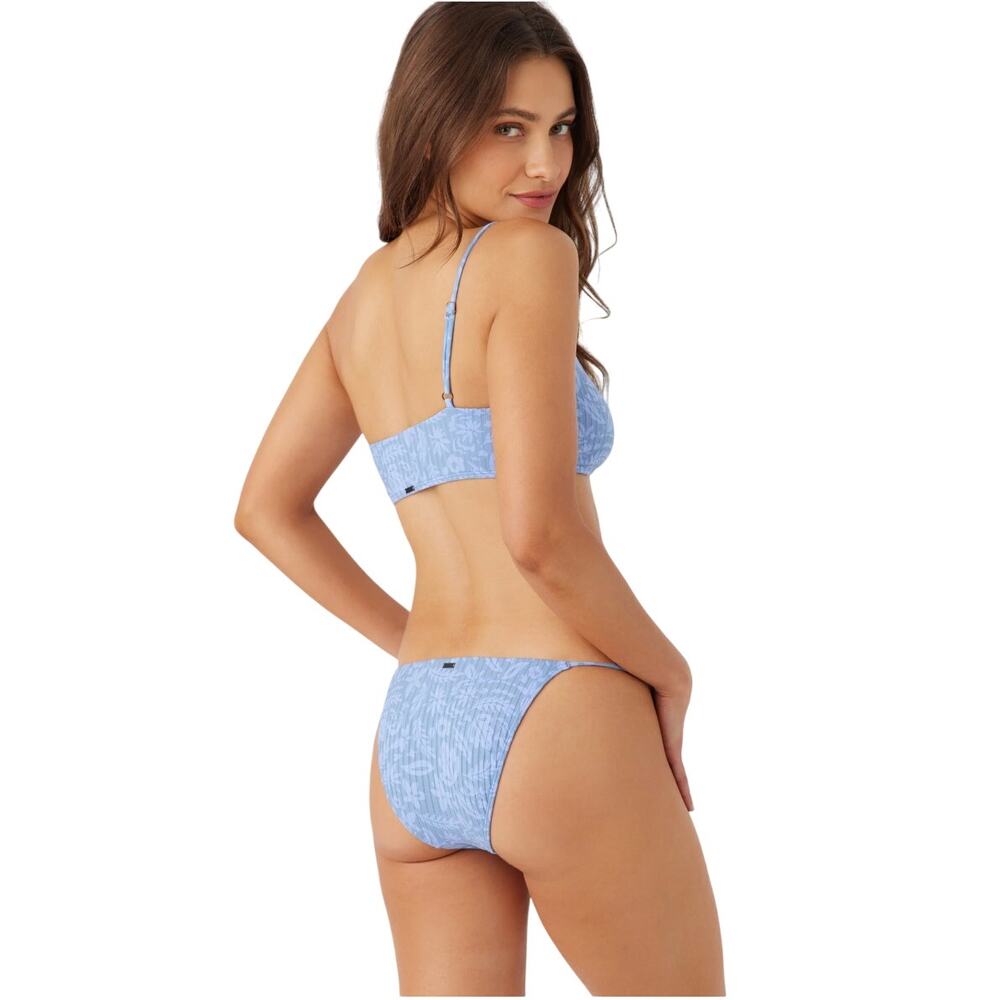 O'Neill Atlantic Palm Wide Rib Redondo Bikini Bottoms-L